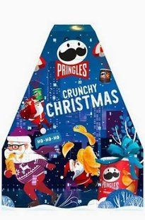 Адвент календар Pringles Crunchy Christmas 990 г