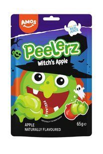 Жевательные конфеты Amos Peelerz Gummy Witch Apple 65 г