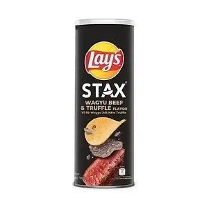 Чипси Lays Stax Wagyu Beef & Truffle 100 г