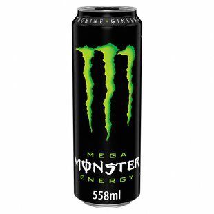 Енергетичний напій Monster Energy Mega Original зі кришкою XO 558 мл