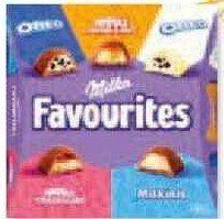 Набір цукерок Мілка асорті Milka Favourites 95 г