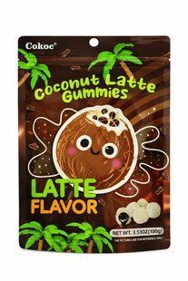 Жевательные конфеты Cokoc Coconut Latte Gummies со вкусом кокосового латте 100 г