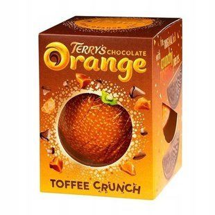 Шоколадный Апельсин Terrys Chocolate Orange Balls Toffie Crunch 152 г