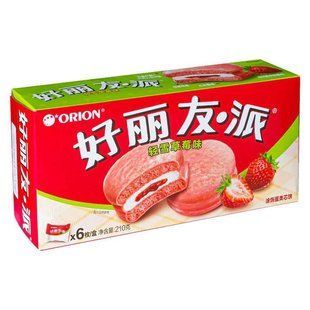 Тістечка ChocoPie Orion Strawberry 210 г