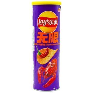 Чіпси Lay's Stax Spicy Crayfish 90 г