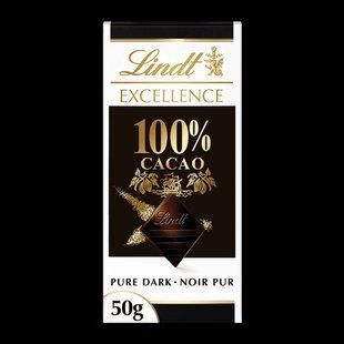 Шоколад Lindt 100% Cocoa Excellence 50 г