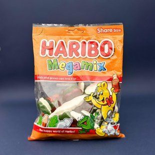 Жевательные конфеты Haribo Mega Mix 400g
