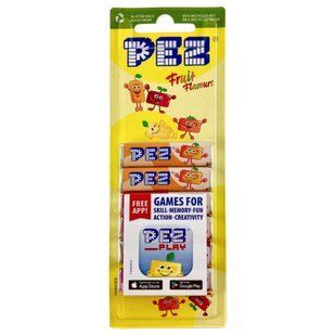 Конфеты PEZ Fruit Flavours 6x8,5 51 г