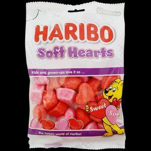 Жевательные конфеты Haribo Soft Hearts Sweet & Sour 175 г