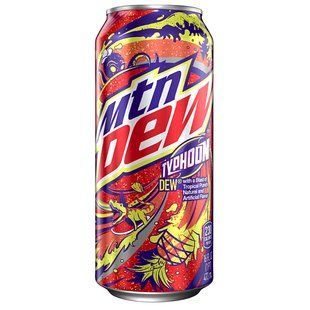 Газований напій Mountain Dew Typhoon Tropical Punch 500 мл