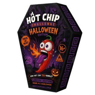 Екстремально гострий чіпс челендж Hot Chip Challenge Halloween Edition 2,5 г