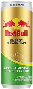Енергетик Red Bull Zero Sugar Apple Muscat Grape з яблуком і виноградом 250 мл