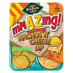 Чіпси AriZona mMAZing! Combo Pack Nachos 'N' Cheese Dip з сирним соусом 134,6 г