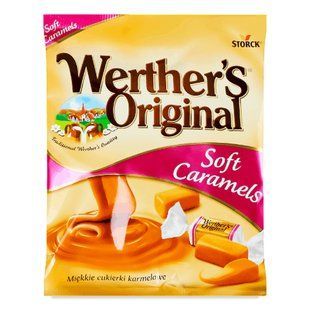 Цукерки Werther&rsquo;s Original Soft Caramels м&rsquo;яка карамель 75 г