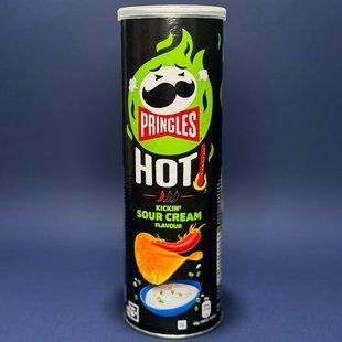 Чіпси Pringles Hot Kickin' Sour Cream Flavour 160 г