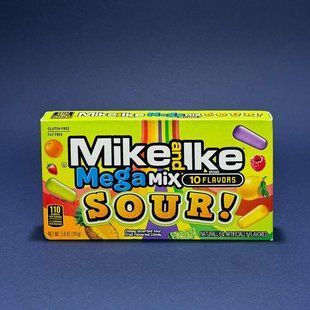 Жувальні цукерки Mike and Ike Mega Mix Sour 141 г