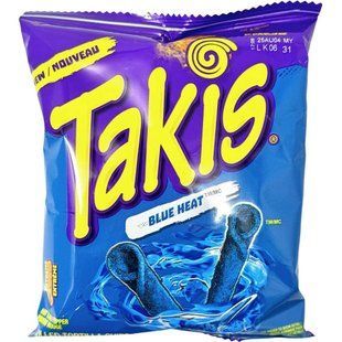 Чіпси Takis Blue Heat Rolls 80 г