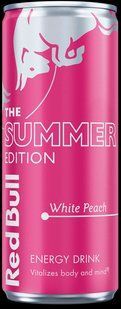 Енергетик Red Bull White Peach Summer Edition Білий персик 250 мл
