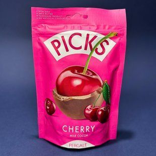 Вишня в шоколаді Picks Cherry Milk Chocolate 90 г