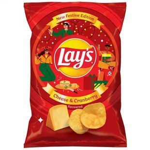 Чіпси Lay&rsquo;s Cheese & Cranberry 220 г