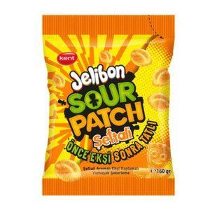 Желейні цукерки Sour Patch Peach Jelibon 160 г