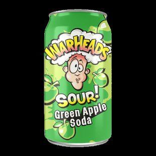 Газований напій Warheads Sour Green Apple 330 мл