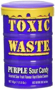 Цукерки Toxic Waste Purple 42 г
