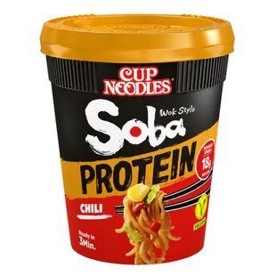 Локшина Nissin Cup Noodles Soba Protein Chili 92 г