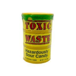 Конфеты Toxic Waste Hazardously Sour Candy 42 г