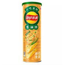 Чипси Batata Lay's Stax Панкейк з Зеленою Цибулею 90 г