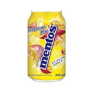 Напій Mentos Tropical Mix Per Blik 340 мл