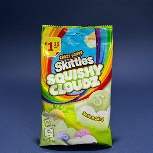 Желейні цукерки Skittles Squishy Cloudz Crazy Sour 70 г