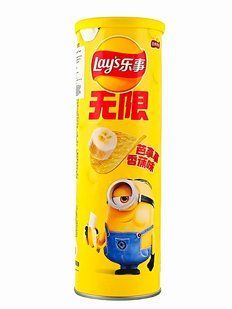 Чіпси Lay's Banana Minions Stax 90 г