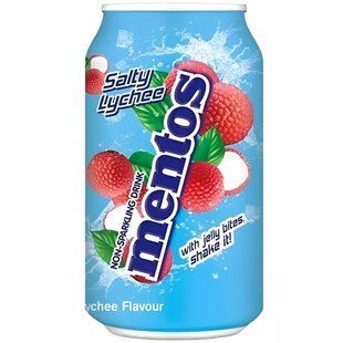 Напій Mentos Salty Lychee Per Blik 340 мл