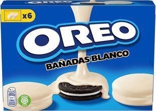 Печиво Oreo в білому шоколаді Banadas Blanco 246 г
