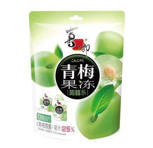 Японское Желе Конняку Xizhilang Green Plum 120г