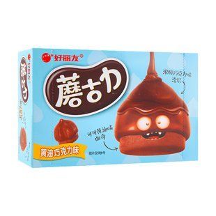 Печиво Orion Mokochoco Butter Chocolate у формі грибочків 44,8 г