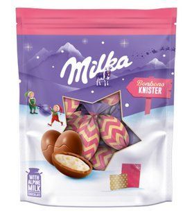 Цукерки Milka Bonbons Knister 90 г