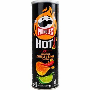 Чипси Pringles Hot Chilli & Lime 160 г