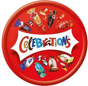 Цукерки шоколадні Celebrations подарункова коробка 600 г