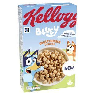 Сухий сніданок Kellogg&rsquo;s Rice Krispies Multigrain Bluey 350 г