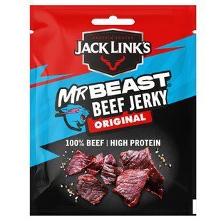 М&rsquo;ясні снеки MrBeast X Jack Link's Beef Jerky Original 20 г