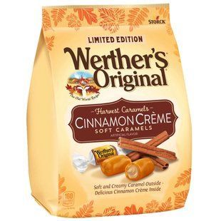 Карамельные конфеты Werther's Original Cinnamon Creme Soft Caramel 243 г