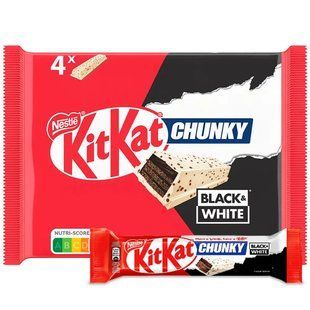 Батончики KitKat Chunky Black&White 168 г