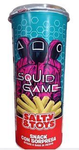 Снеки Squid Game з іграшкою Salty & Toys Netflix 40 г